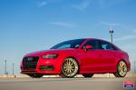 Audi A3 Sedan S-Line on Vossen Wheels (VWS-2) 2016 года